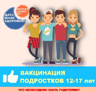 Вакцинация подростков 12-17 лет